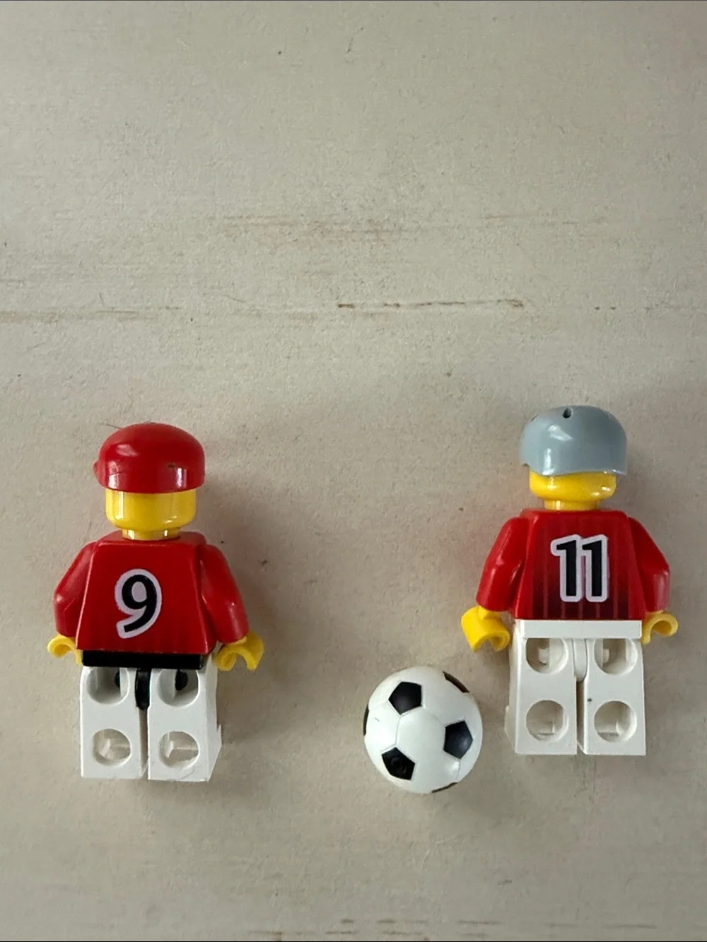 LEGO Soccer Minifigures 2002-2004 World Cup + LEGO Soccer Ball